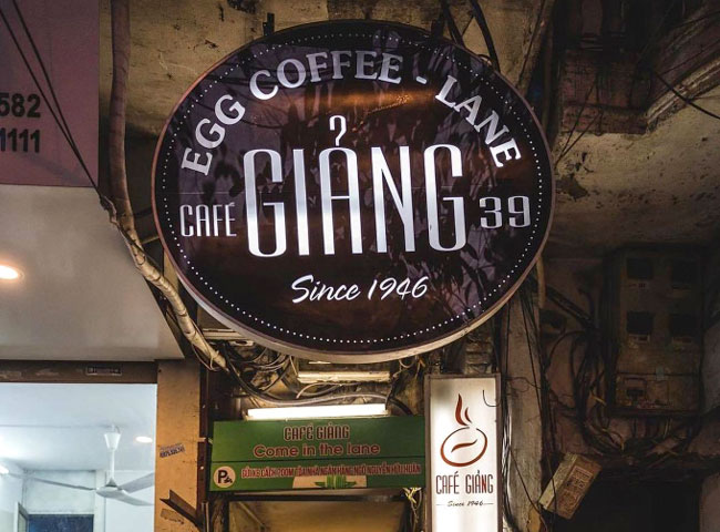Top 5 best egg coffee in Hanoi 2 egg coffee 1